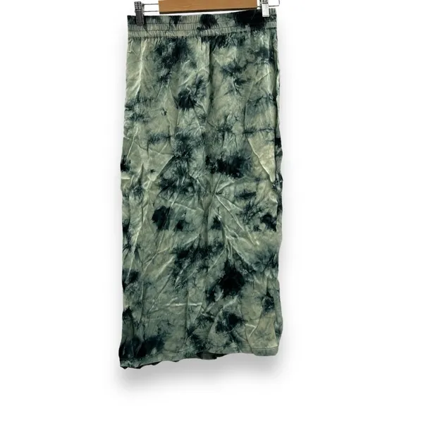 Zara The Batik‎ Blue Tie Dye Pull-On Midi Skirt Sz M - Image 2