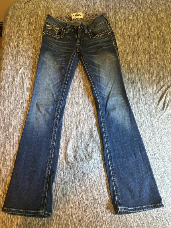 Ariat Women’s Real Denim Mid-Rise Bootcut  - Image 2