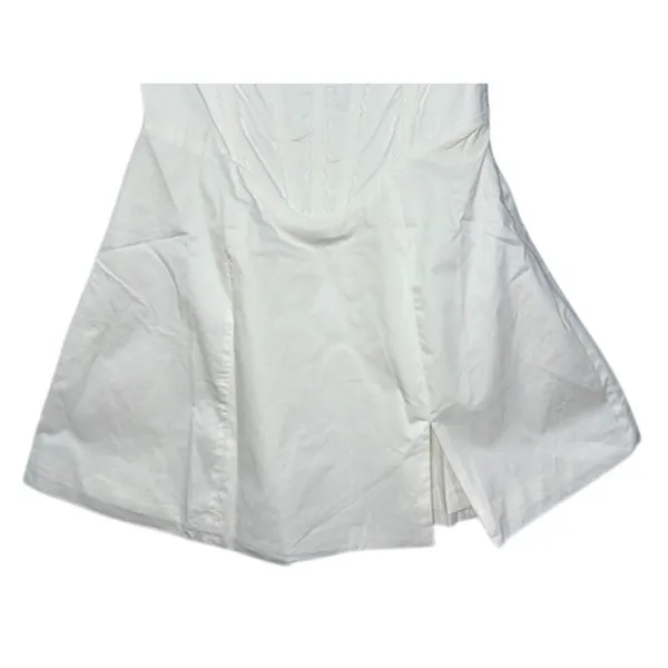 NWT Babyboo Sela Ivory Lace Up Corset Fit & Flare Mini Dress Womens Size S Small - Image 10