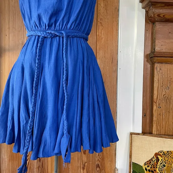 NWT Do+Be Electric Blue Dress - Size Small - Image 4