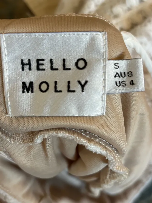 Hello Molly Lace White Mini Dress - Image 6