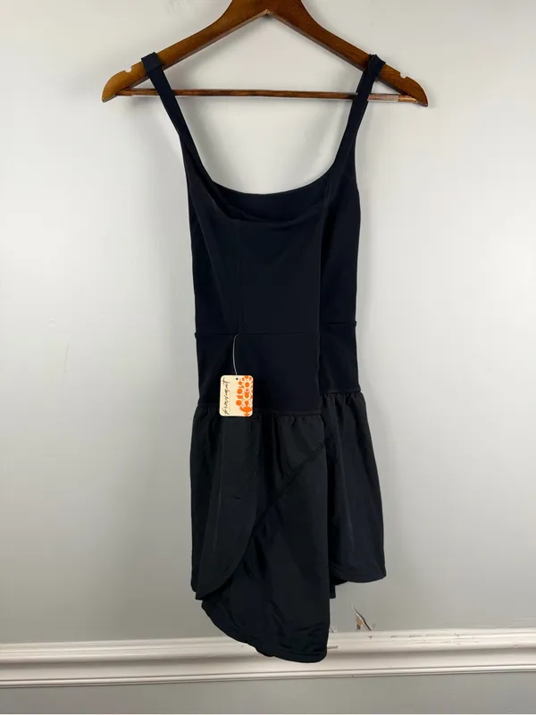 Free People Movement Righteous Women's Black Runsie New size large - Image 6
