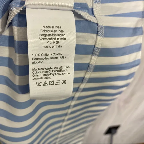 NEW J. Crew Cottage Dress in Stripe size M Medium AZ810 NWT - Image 13