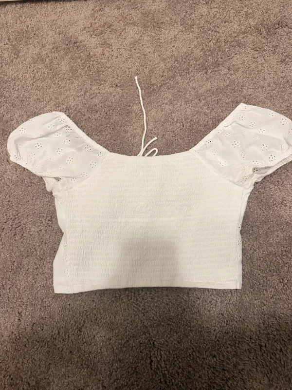 Hollister Eyelet Lace Tank Top - Image 3