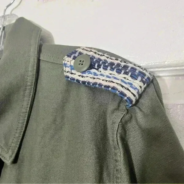 GAP Jacket with Crochet pocket Military style Utility jacket | size large - Image 11
