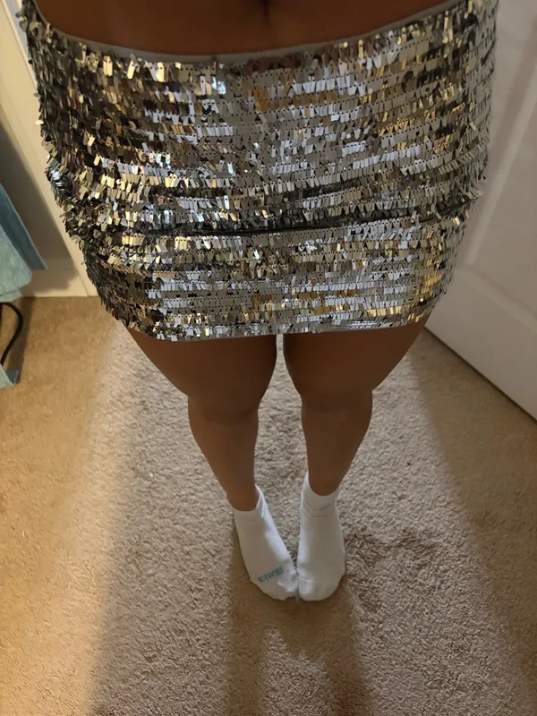 Cider sparkling mini skirt - Image 2