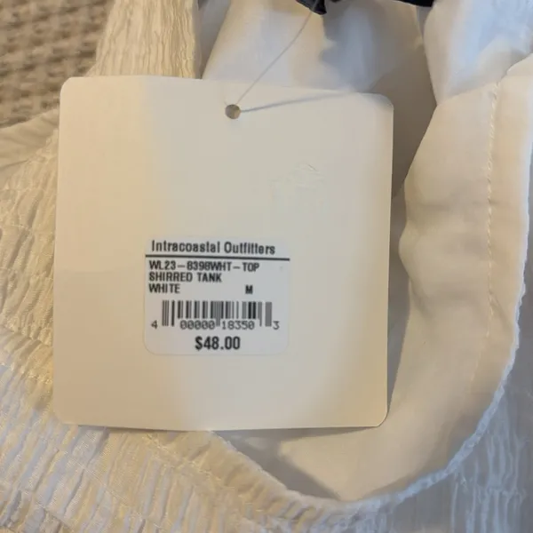 Wishlist NWT. Flowy white top. Size M. - Image 3