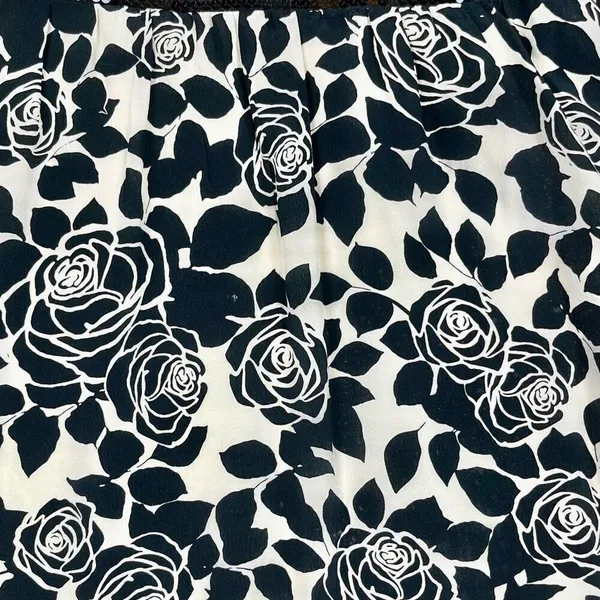 White House Black Market Silk Floral Sequined Sleeveless Mini Dress 12 - Image 10