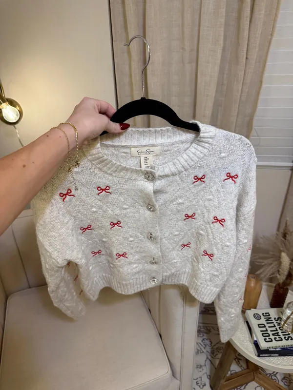 Jessica Simpson Button Down Knit Cardigan - Image 2