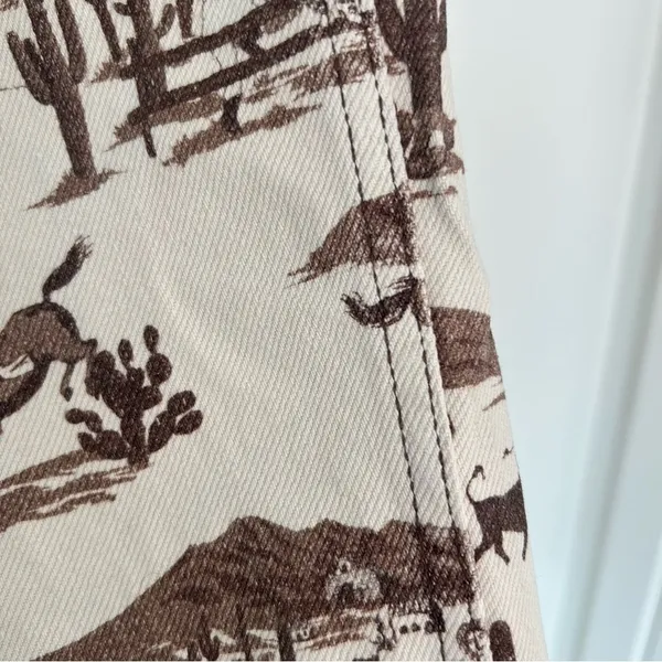 Reformation Sonora High Rise Straight Jeans in Desert Sand 23 - Image 4