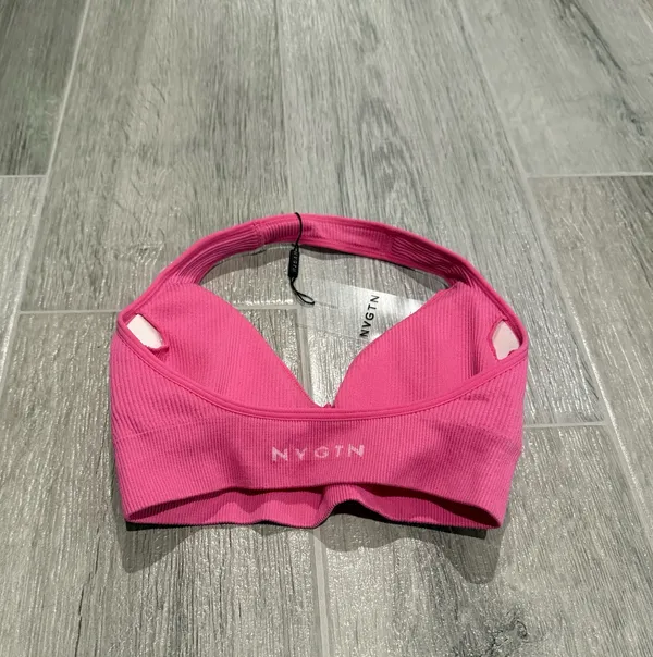 NVGTN Finesse Seamless Halter Bra - Image 4