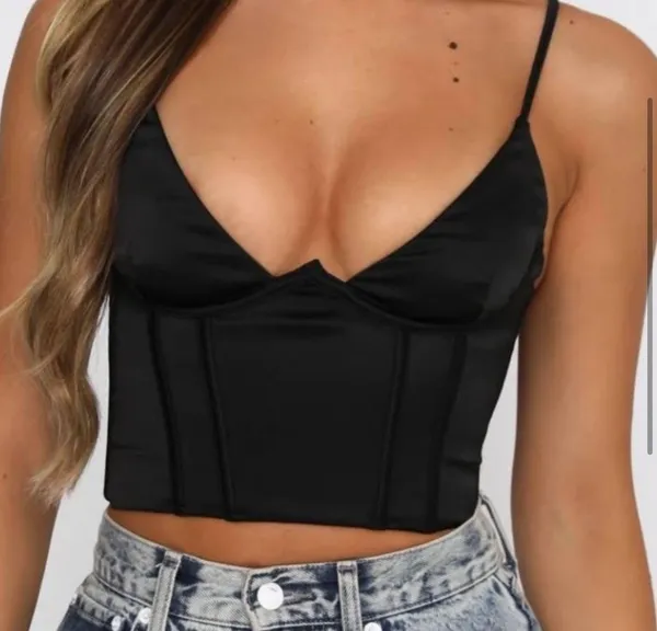 White Fox Acacia Bustier Top - Image 3