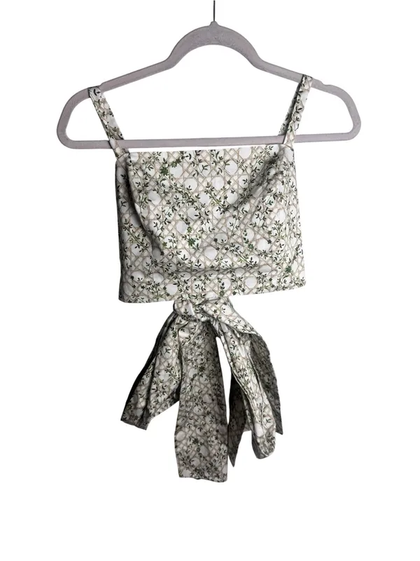 Hill House Home The Miranda Top in basketweave vine print XS - Image 3