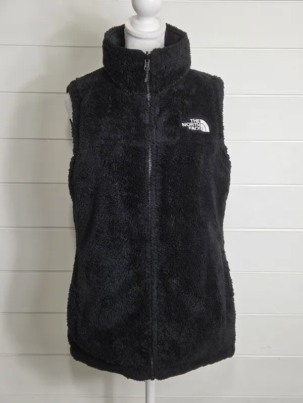 The North Face Reversible Black Quilted Puffer Vest Size S - Image 3