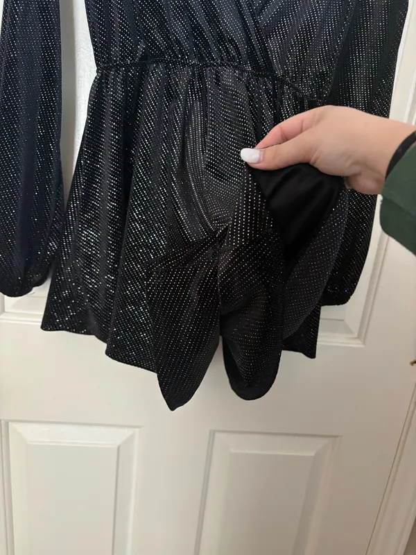 Black Romper Francesca's - Image 4
