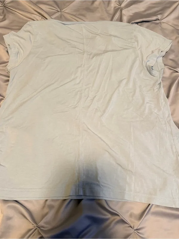 American Eagle Outfitters Soft & Sexy V-Neck Chemise in Light Blue - Image 3