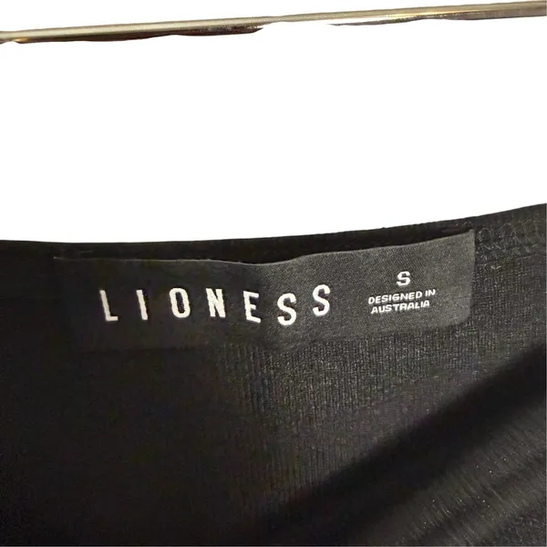 Lioness Field of Dreams Black 2 Piece Muscle Top Foldover Maxi Skirt Set Small - Image 9