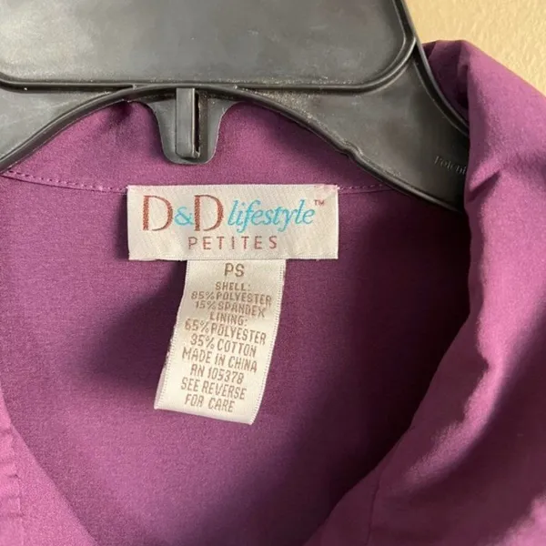 D&D lifestyle petite‎ small matching purple outfit - Image 4
