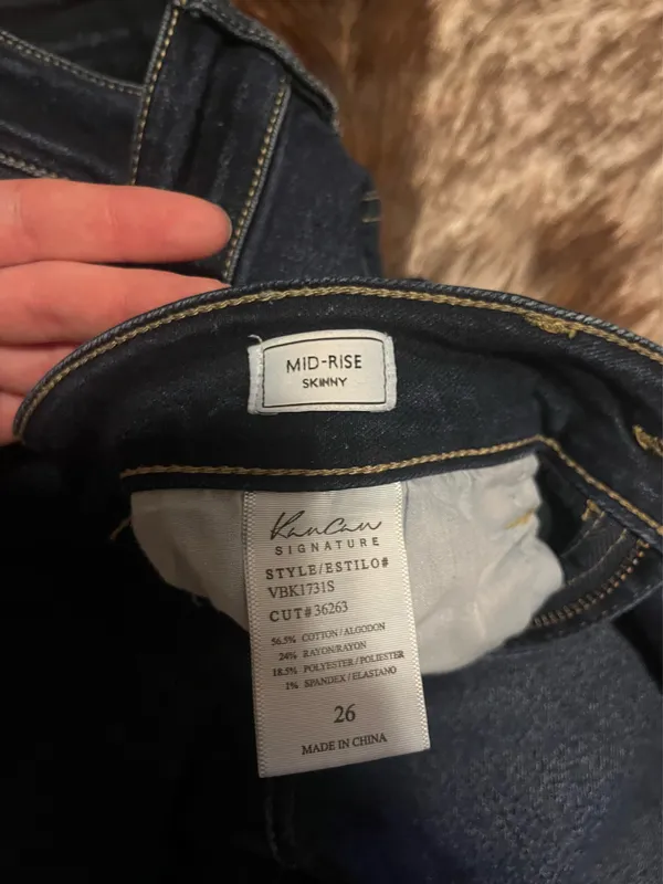KanCan USA Dark Wash Skinny Jeans - Image 3
