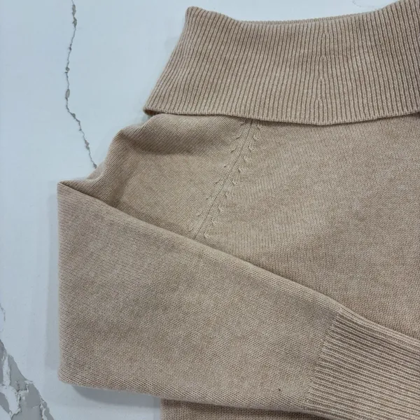 Paige Sweater Womens Size Small Izabella Off the Shoulder Soft Wool Blend - Image 3