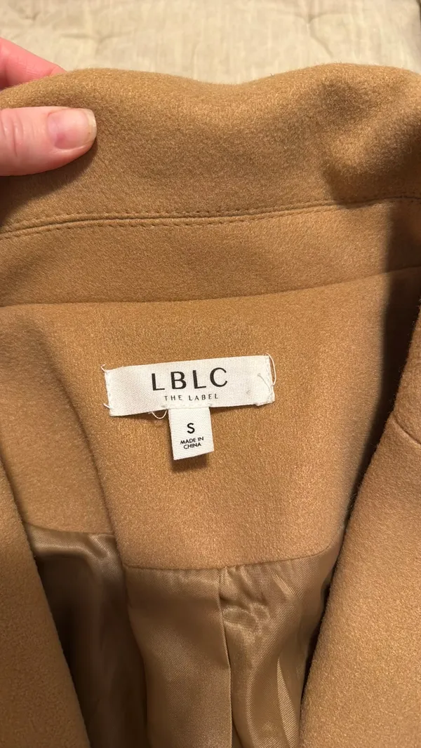 LBLC the Label Revolve Marie Jacket in Camel - Image 4