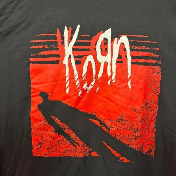 Korn Self-titled Album Cover Art Nu Metal Rock Band Tee 2XL - Image 2