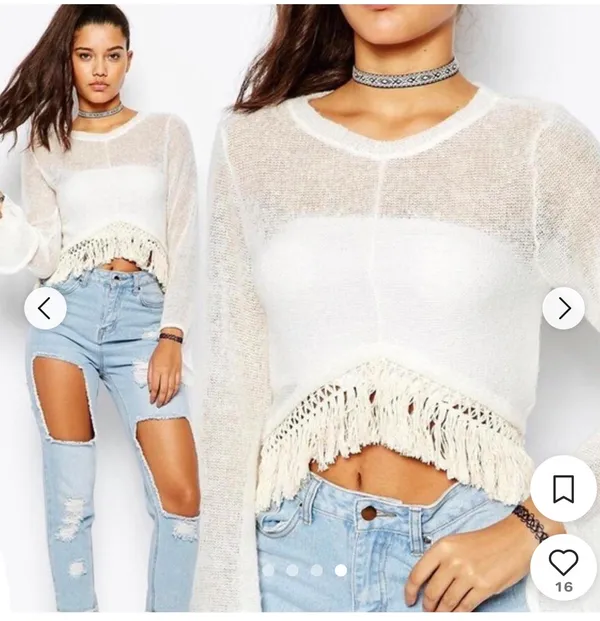 The Ragged Priest Top Knit - Image 2