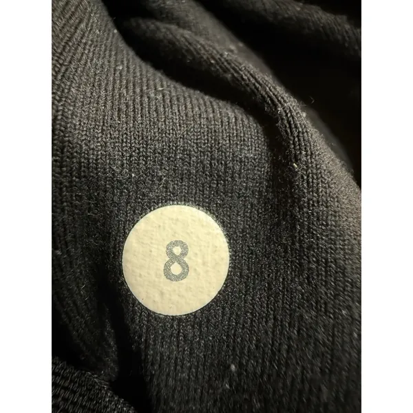 Lululemon Define Jacket Black missing Zip Yoga‎ Track Jacket Womens Size 8 flaw - Image 7