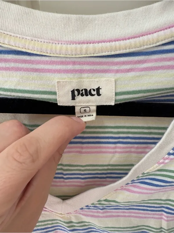 Pact Women's Softspun A-Line Tank Dress Size Small - Image 2