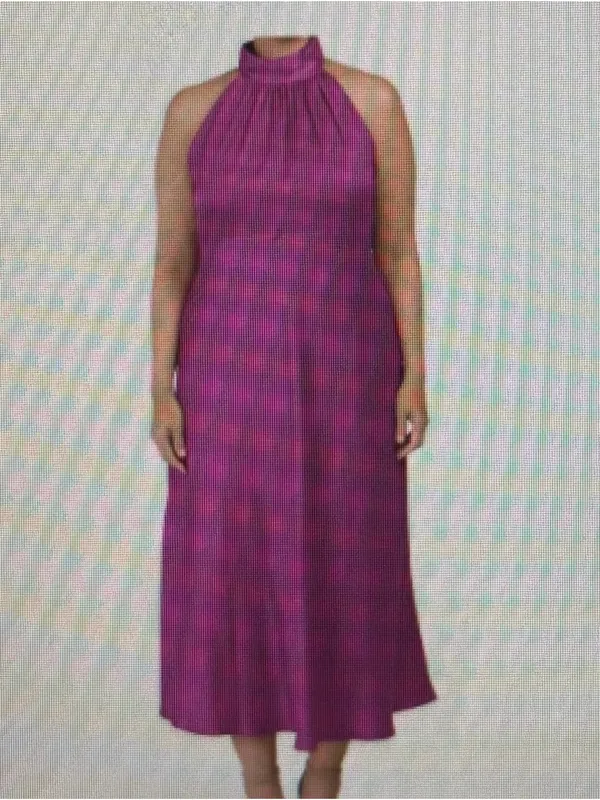 Taylor Sleeveless Halter Maxi Dress 20W - Image 6