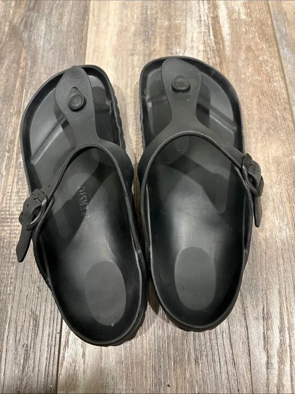Birkenstock Gizah black Eva sandals 39 - Image 3