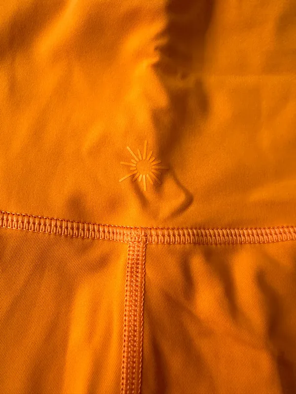 Orange OFFLINE by Aerie Biker Shorts - Image 3