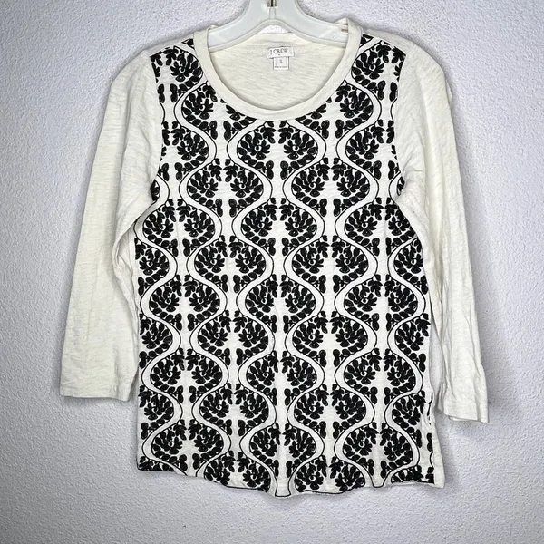 J. Crew Embroidered Top - Image 6