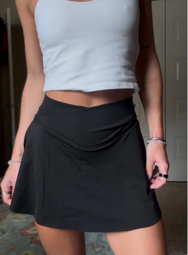 Halara Black Tennis Skort - Image 6
