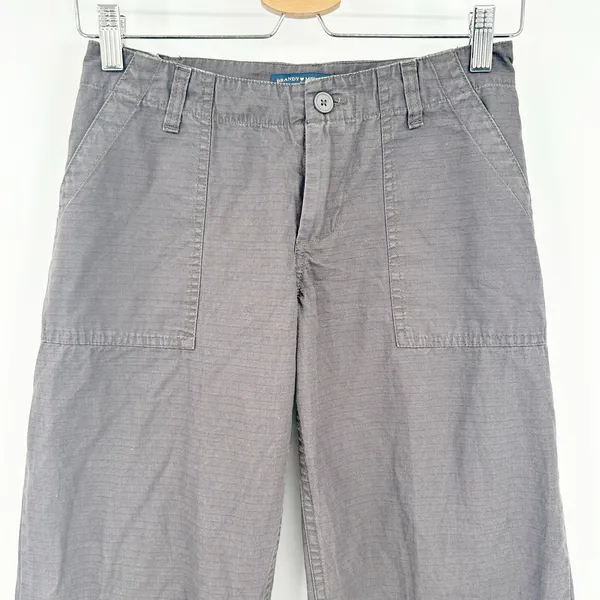 Brandy Melville Womens Ripstop Gorpcore Utility Straight Leg‎ Hiking Pants OS - Image 2