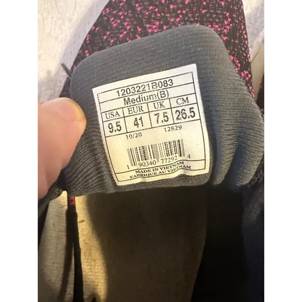 Brooks‎ Launch 7 Running Shoes Black Pink Athletic Sneakers Womens 9.5 - Image 4