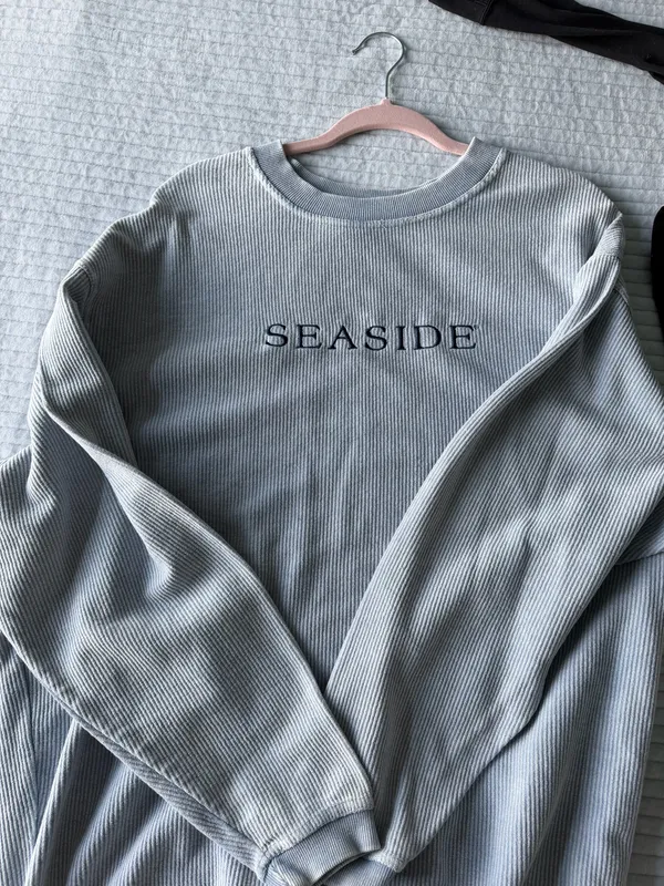 Seaside Crewneck Blue Size L - Image 2
