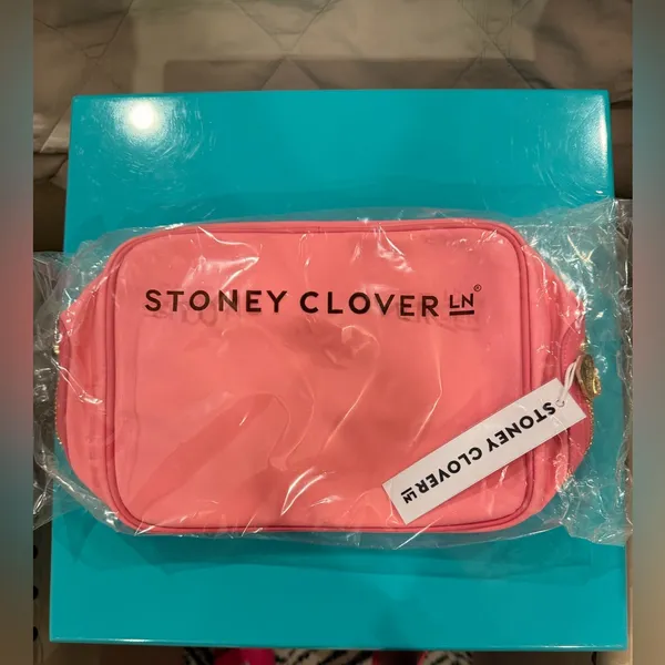 STONEY CLOVER LANE - Large Pouch. Guava. NWT. - Image 2