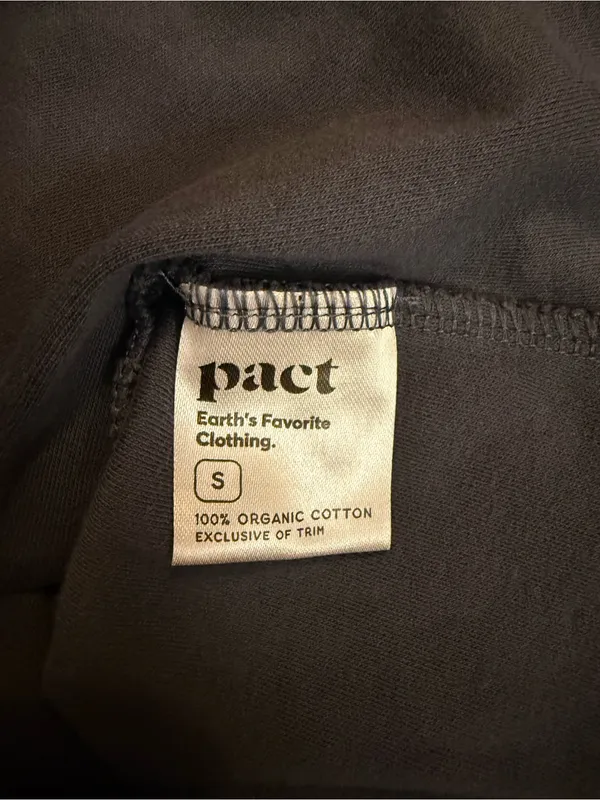 Pact Sleeveless Crewneck Tank Top - Charcoal - Image 7