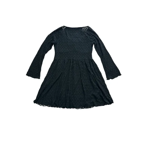 Wild Fable NWT Long Sleeve Lace Mini Dress Size‎ XXL Black Sweetheart Neckline - Image 6