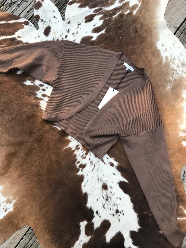 NWT Love Tree Decision Shrug Sz S - Image 5