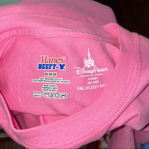 Disney Walt Disney World Minnie 2018 T-Shirt Pink Size Medium - Image 4