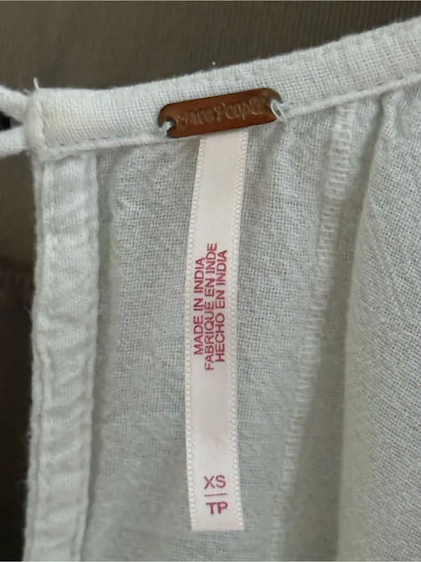 Free People Knotty But Nice Romper in White - Image 4