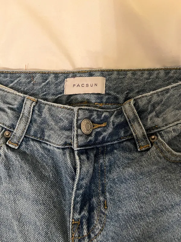 Pacsun Casey Low Rise Baggy Jeans 22 short - Image 4