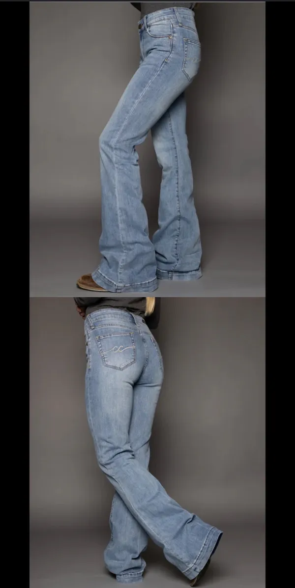 Cowgirl Couture Trouser Jeans - Image 5
