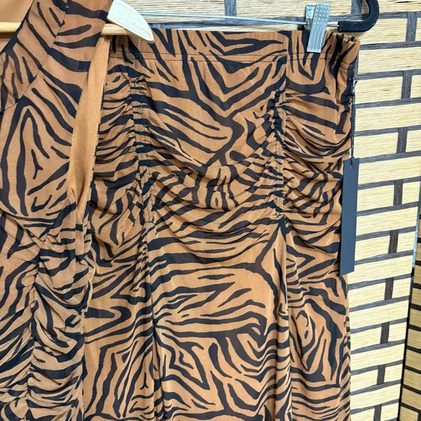 Jane + Delancey Brown And Black‎ Mesh Skirt Set Size Small - Image 6