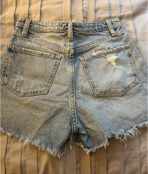 ZARA Jean Shorts Denim - Image 4