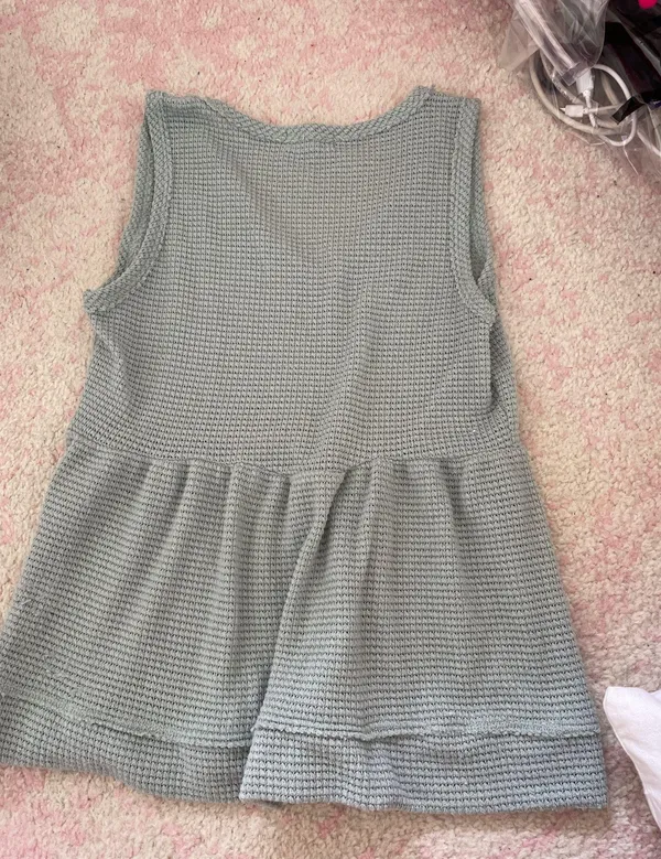 Altar'd State blue tank top - Image 2