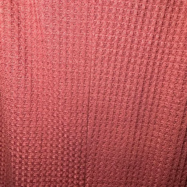 NEW Somedays Lovin Lost Lovers Burnt Pink Waffle Knit Romper — SMALL - Image 6
