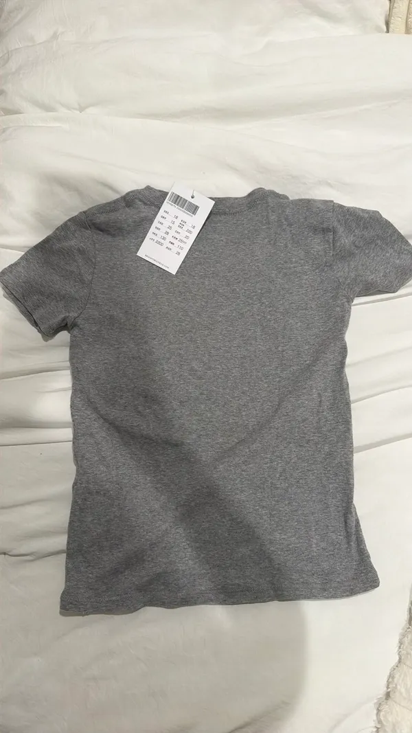 Brandy Melville Grey Top - Image 2